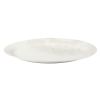 Vintage Lace 20-inch Stoneware Oval Serving Tray Platter, White