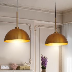41" Industrial Modern Copper Color Double Pendant Light â€“ Adjustable Ceiling Hanging Lamp with Bright Finish for Dining Room, Kitchen