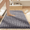 ComfiTime Bathroom Rugs, 20 x 24 in, 2000GSM Thick Slip-Resistant Chenille Bath Mat for Tub, Shower Bathroom Floor, Machine Washable, Ultra Absorbent