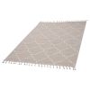 LOOM & LUXE Collection 8X10 Ivory /Trellis Indoor/Outdoor Area Rug