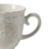 Vintage Lace Mug, White