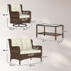 Pieces Patio Furniture Set