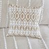 Embroidered Cotton Oblong Decorative Pillow