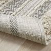 Woven Texture Stripe Bath Rug