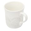 Vintage Lace Stoneware Mug, Linen