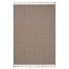 LOOM & LUXE Collection 8X10 Natural /Traditional Indoor/Outdoor Area Rug